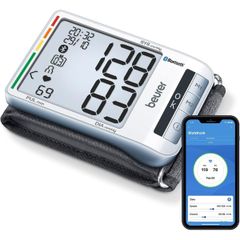  Máy đo huyết áp cổ tay Beurer BC85 công nghệ bluetooth 
