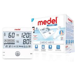  Máy đo huyết áp điện tử bắp tay Medel Cardio MB10 chuyên sâu cho bệnh tim mạch 