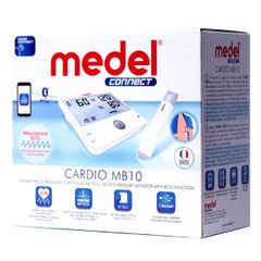  Máy đo huyết áp điện tử bắp tay Medel Cardio MB10 chuyên sâu cho bệnh tim mạch 