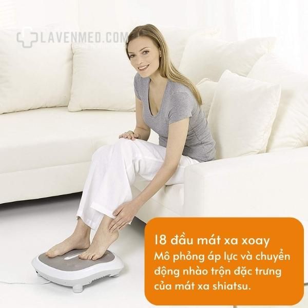 Máy massage chân Beurer FM60 là máy massage chân tiên tiến mang lại hiệu quả massage chân Shiatsu nhẹ nhàng