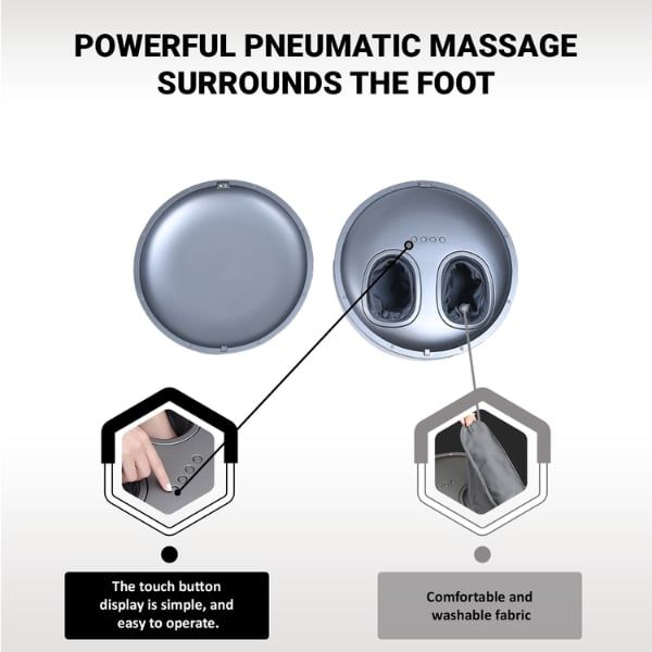 Máy massage chân Oromi ORM-Q5 công nghệ massage nén khí có nhiệt