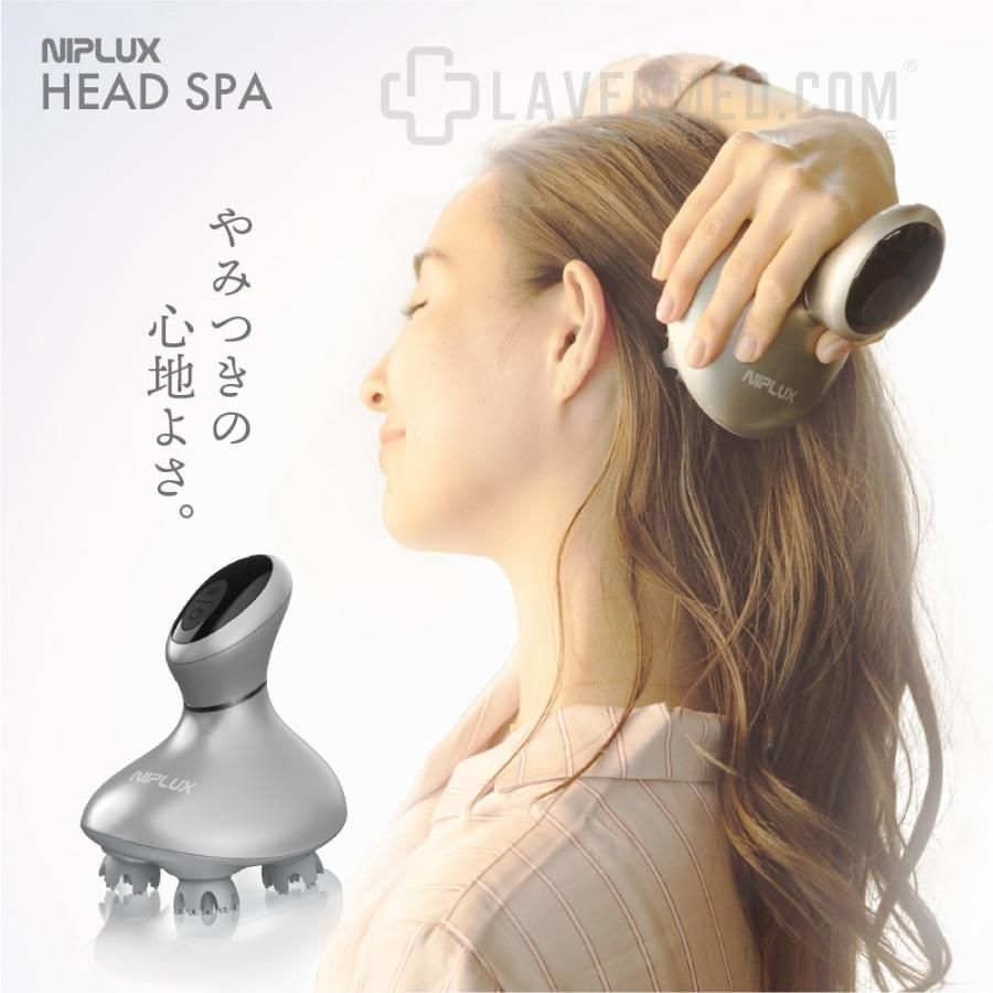 Máy massage đầu Niplux chăm sóc da đầu, chống rụng tóc, làm đẹp da