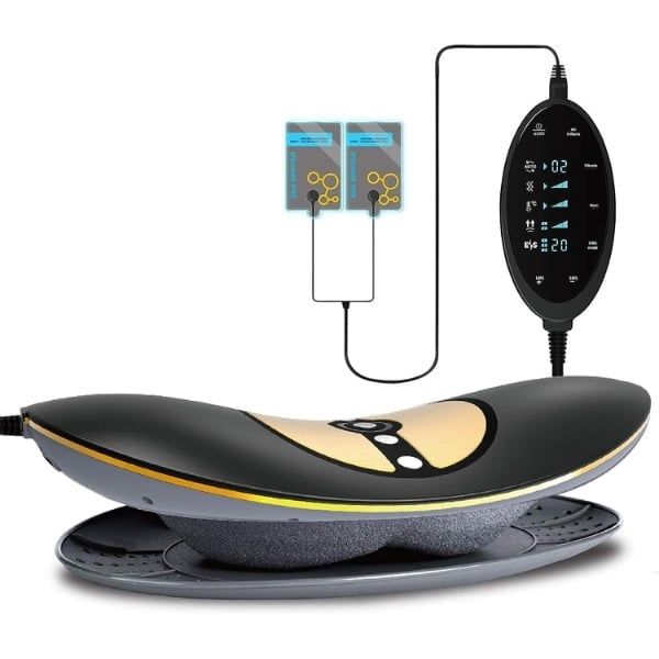 Máy massage lưng Alphay JKAH-2C có nhiệt hồng ngoại, rung, điện xung, EMS