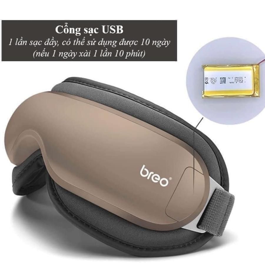 Máy massage mắt Breo iSee 16 làm dịu đôi mắt mỏi mệt