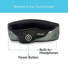  Máy massage mắt Homedics TA-MSKV100GY kèm tai nghe du lịch 