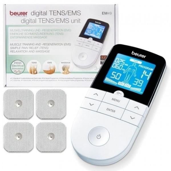 Máy massage xung điện Beurer EM49 Thiết bị EMS / TENS 3 trong 1