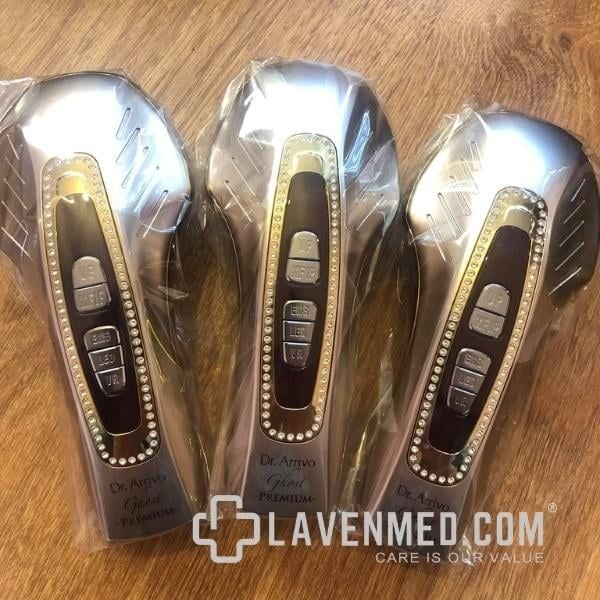 Máy nâng cơ Dr Arrivo Ghost Premium 24K mạ vàng nâng cơ mặt và da