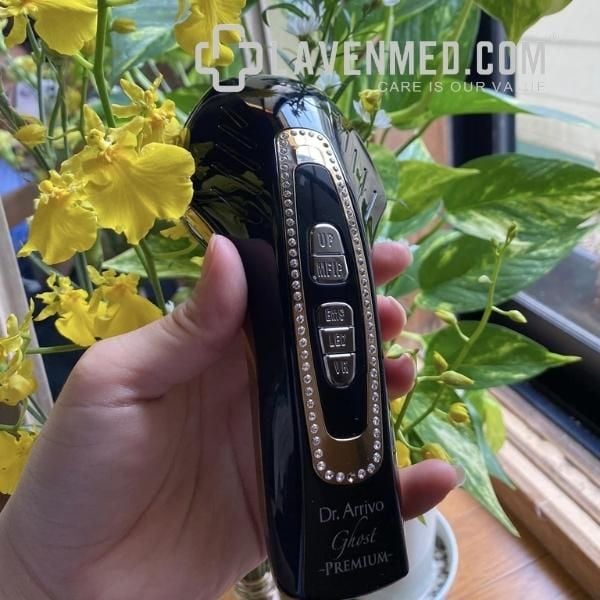 Máy nâng cơ Dr Arrivo Ghost Premium 24K mạ vàng nâng cơ mặt và da