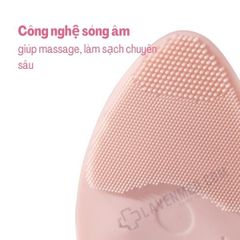  Máy rửa mặt HoMedics FAC-310 Silicone kháng khuẩn công nghệ siêu âm 
