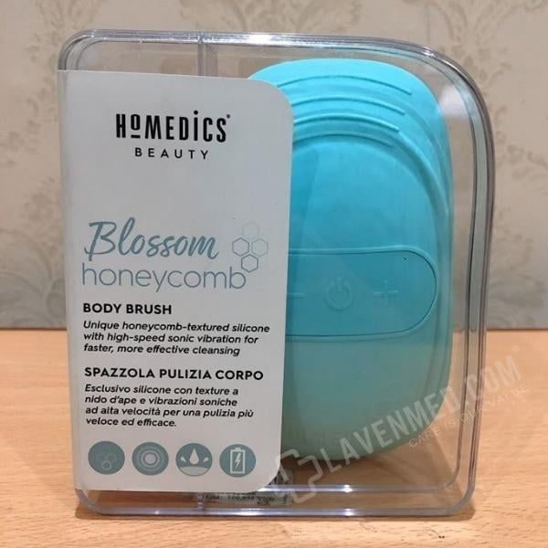 Máy rửa mặt và body HoMedics BDY-350 Silicone kháng khuẩn