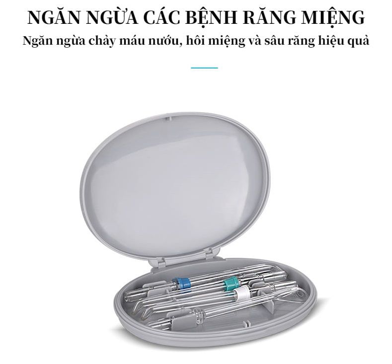 Nắp đậy và để đầu tăm của Máy tăm nước gia đình Prooral 5102