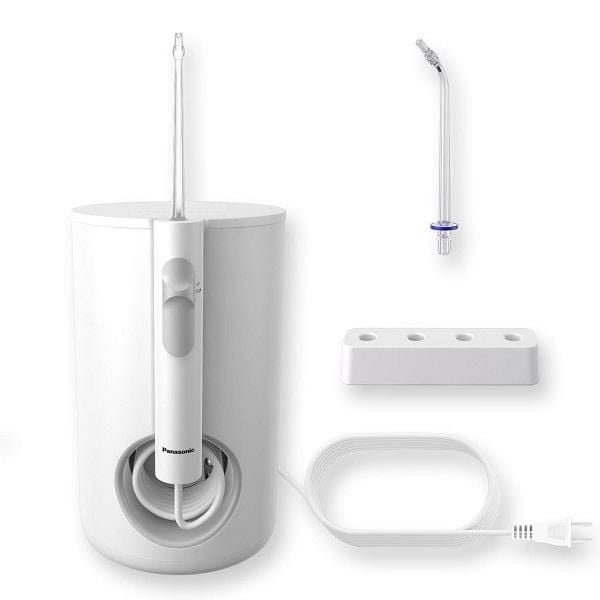 Máy tăm nước Panasonic EW1613 với 10 mức áp lực vệ sinh răng miệng hiệ