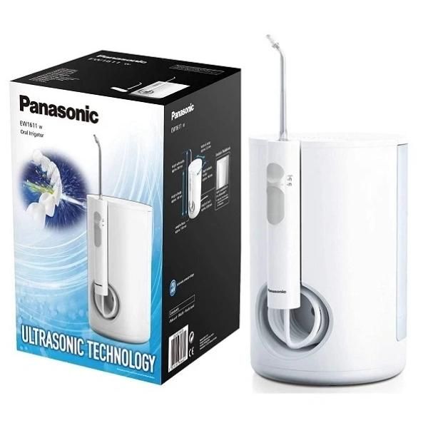 Máy tăm nước Panasonic EW1613 với 10 mức áp lực vệ sinh răng miệng hiệ