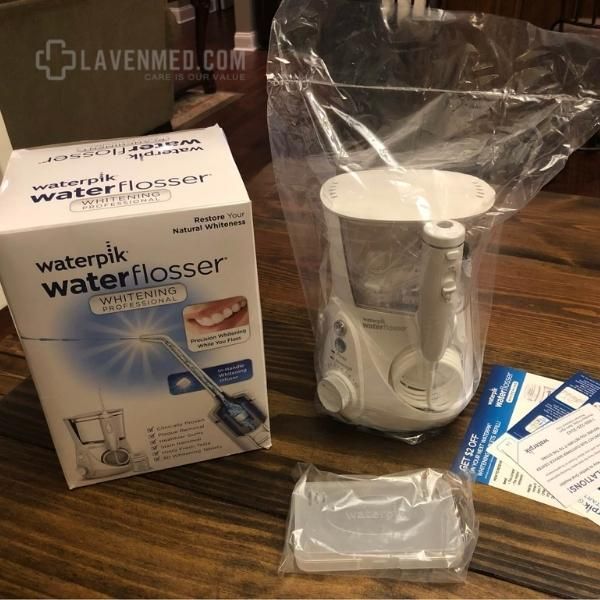 Máy tăm nước Waterpik WF-05 có kèm viên làm trắng răng