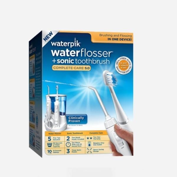 Máy tăm nước Waterpik WP-861 Complete Care 5.0 kèm bàn chải điện