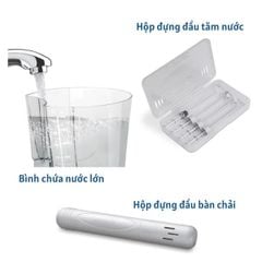  Máy tăm nước Waterpik WP-861 Complete Care 5.0 kèm bàn chải điện 