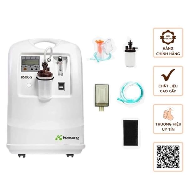Máy tạo oxy 5 lít Konsung KSOC-5