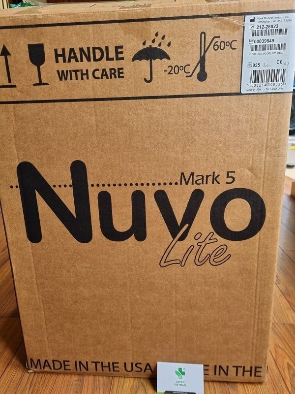 Máy tạo oxy 5 lít Nidek Nuvo Lite - Mỹ tạo oxy tinh khiết 99%