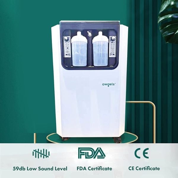 Máy tạo oxy Owgels 10 lít có xông khí dung OZ-5-01GW0