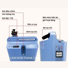  Máy tạo oxy Philips Respironics EverFlo 5 lít/phút - Mỹ 