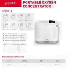  Máy tạo oxy di động Yuwell Spirit 3 / 3 lít 