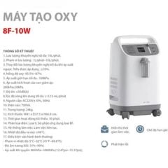  Máy Tạo Oxy Yuwell 8F-10W 10 Lít - Mẫu Mới 2025 