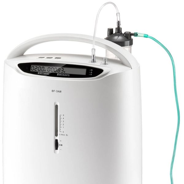 Máy tạo oxy 3 lít Yuwell 8F-3AW có xông khí dung