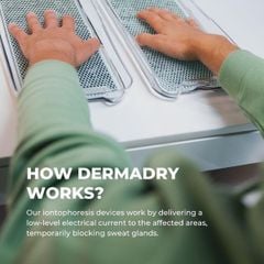  Máy trị mồ hôi tay chân Dermadry Hands & Feet 
