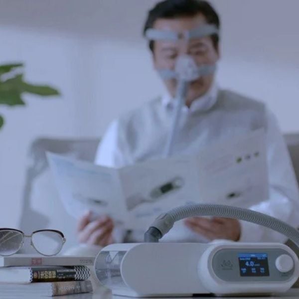 Máy trợ thở Bipap Micomme T5 trợ thở hai chiều cho người bệnh