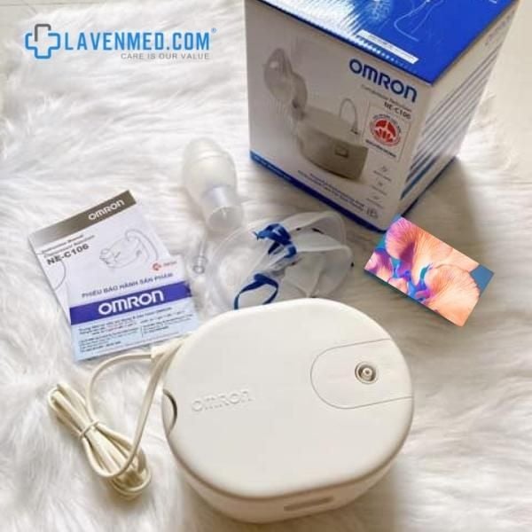 Máy xông khí dung Omron NE-C101 - Lavenmed.com