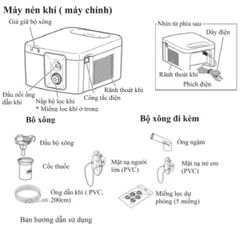  Máy xông mũi họng Omron NE-C900 