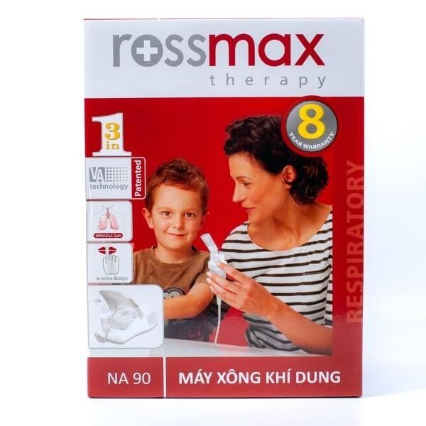Máy xông mũi họng Rossmax NA90 / NA100 có hút mũi