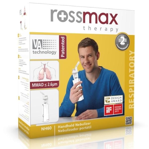 Máy xông mũi họng Rossmax NH60 loại cầm tay nhỏ gọn