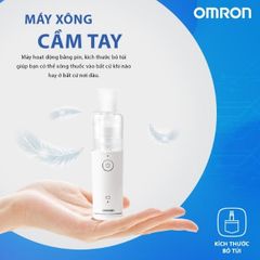  Máy xông mũi họng siêu âm Omron NE-U100 
