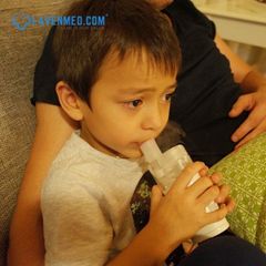  Máy xông mũi họng siêu âm Omron NE-U100 
