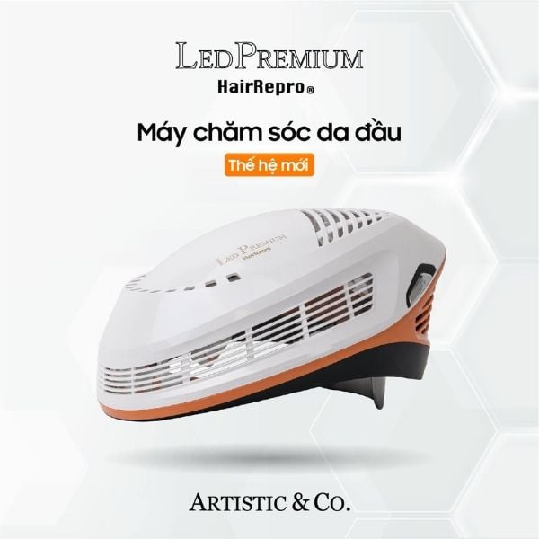 Mũ Led Premium Hair Repro giúp mọc tóc, điều trị rụng tóc