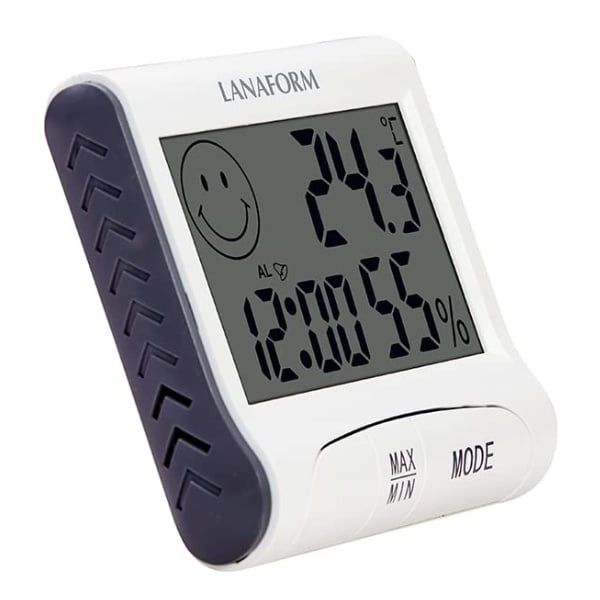 Nhiệt ẩm kế Lanaform màn hình LCD, hiển thị độ ẩm, nhiệt độ chính xác