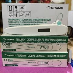  Nhiệt kế điện tử kẹp nách Terumo C207 (mẫu mới 2025) / ET-C205S (mẫu cũ) 