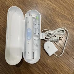  Set 2 Bàn chải đánh răng điện Philips Sonicare 5000 Optimal Clean HX6829/72 