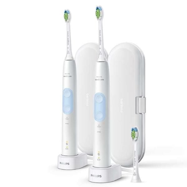 Set 2 Bàn chải đánh răng điện Philips Sonicare 5000 HX6829/72