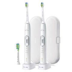  Set 2 Bàn chải đánh răng điện Philips Sonicare 6100 ProtectiveClean 
