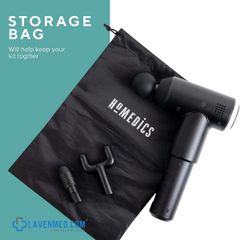  Súng massage gun HoMedics PGM-200 có pin sạc 