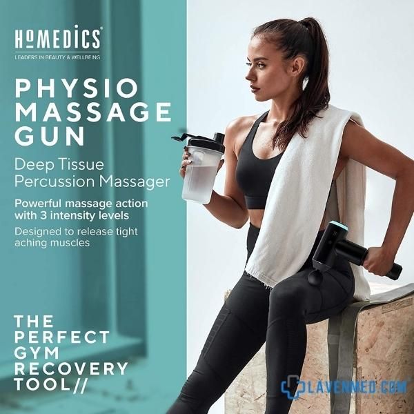 Súng massage gun HoMedics PGM-200 có pin sạc