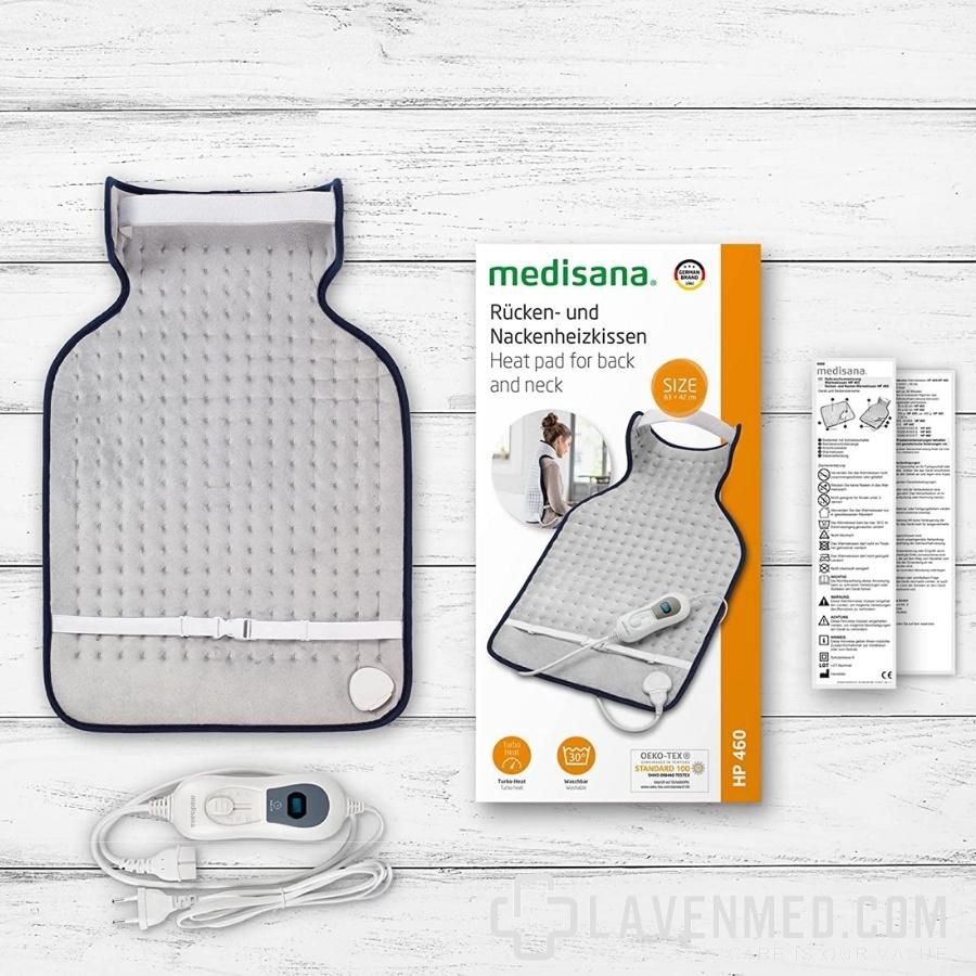 Tấm sưởi lưng và cổ Medisana HP460