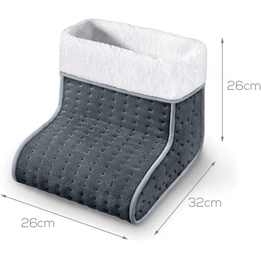 Ủng sưởi ấm chân Beurer FW20 - ủ ấm chân thoáng khí với 3 cài đặt nhiệt độ 3