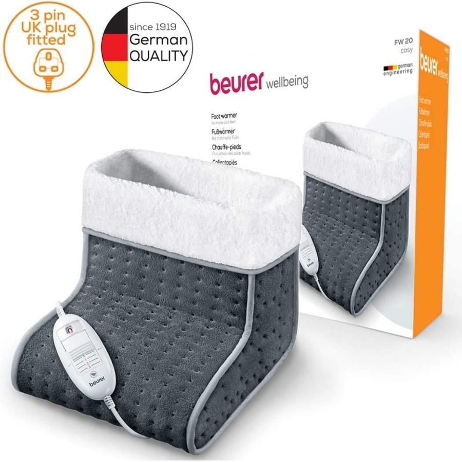 Ủng sưởi ấm chân Beurer FW20 - ủ ấm chân thoáng khí với 3 cài đặt nhiệt độ 3