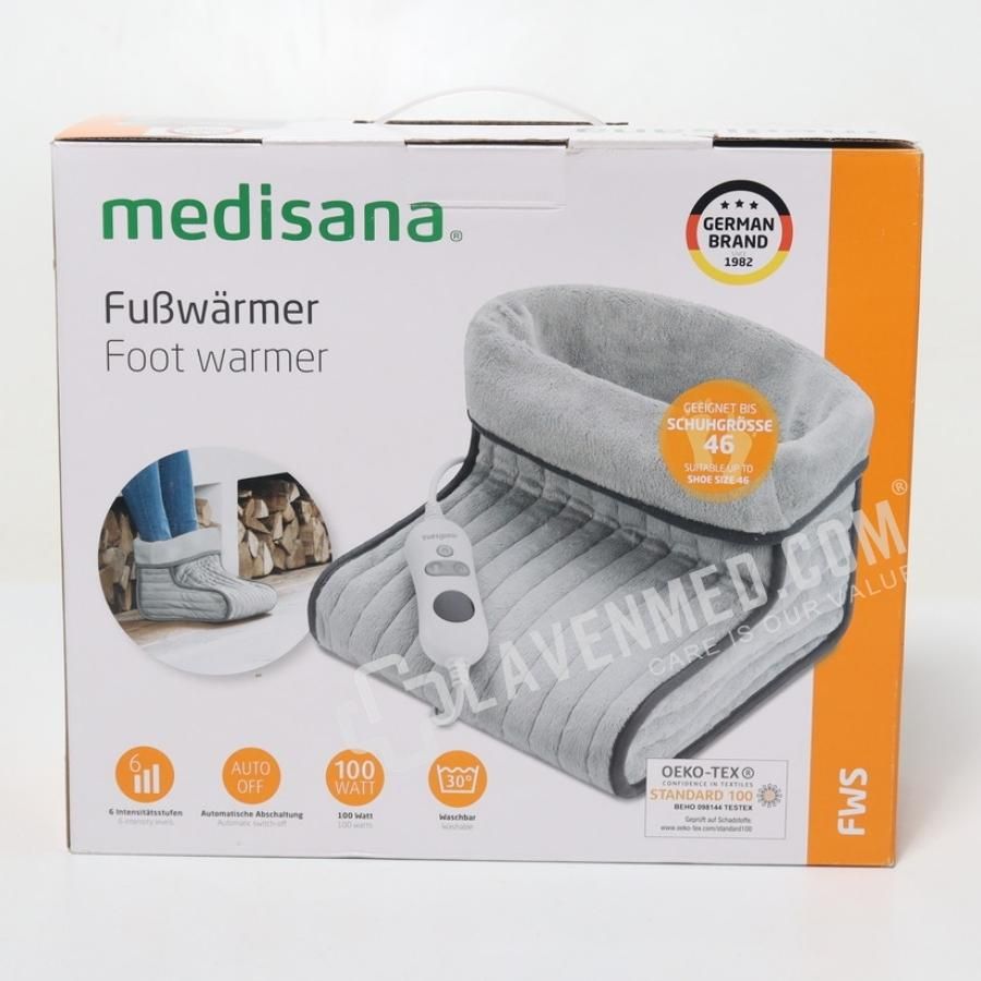 Ủng sưởi ấm chân Medisana FWS bằng điện có 3 mức nhiệt làm nóng nhanh