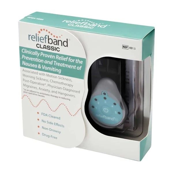 Vòng đeo tay Reliefband Classic Chống say tàu xe ốm nghén tiền đình
