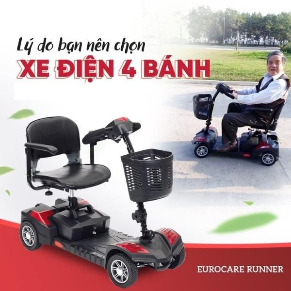 Xe điện 4 bánh Eurocare Runner