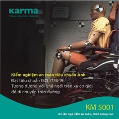  Xe lăn Karma KM-5001 có ngả nằm 